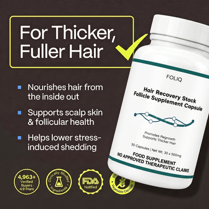 FOLIQ  — Hair Growth Supplement for Thinning & Balding Hair